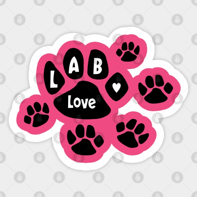 Lab Love Sticker by PeppermintClover